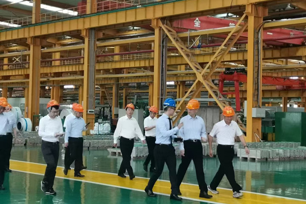 寧波雙鹿集團(富邦)電池領導一行蒞臨我司考察交流 圖1